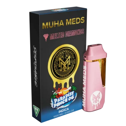 Muha Meds Melted Diamonds 1000mg Disposables Master Box (Mixed Flavors)