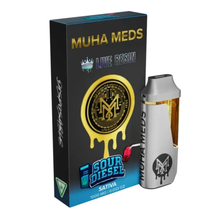 Muha Meds Live Resin 1000mg Disposables Master Box (Mixed Flavors)