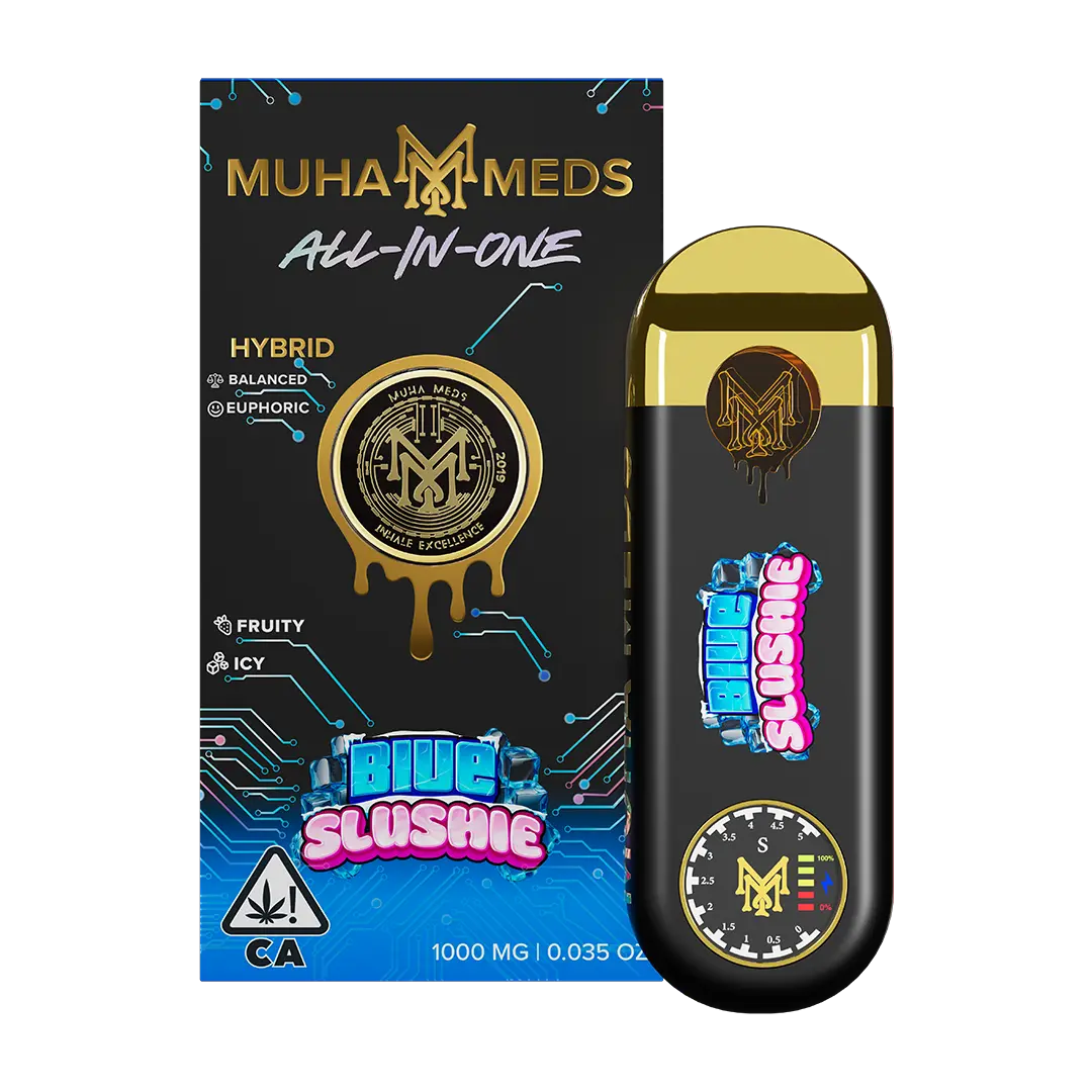 Muha Meds Blue Slushie All In One 1g
