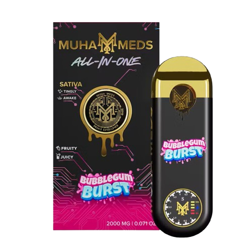 Muha Meds Bubblegum Burst All-In-One 2g