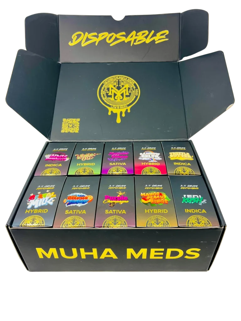 Muha Meds flavors for relaxation vs energy