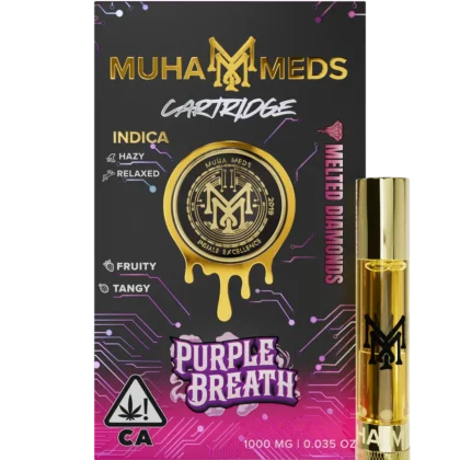 Muha Meds Purple Breath Melted Diamonds
