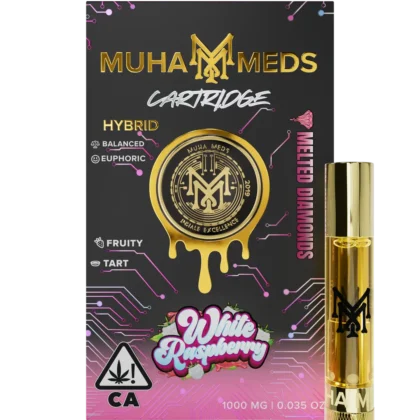 Muha Meds White Raspberry Melted Diamonds