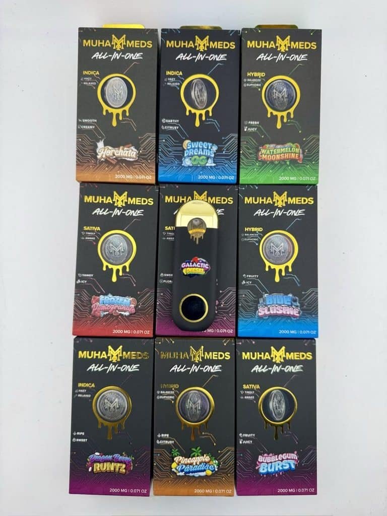 Muha Meds flavors